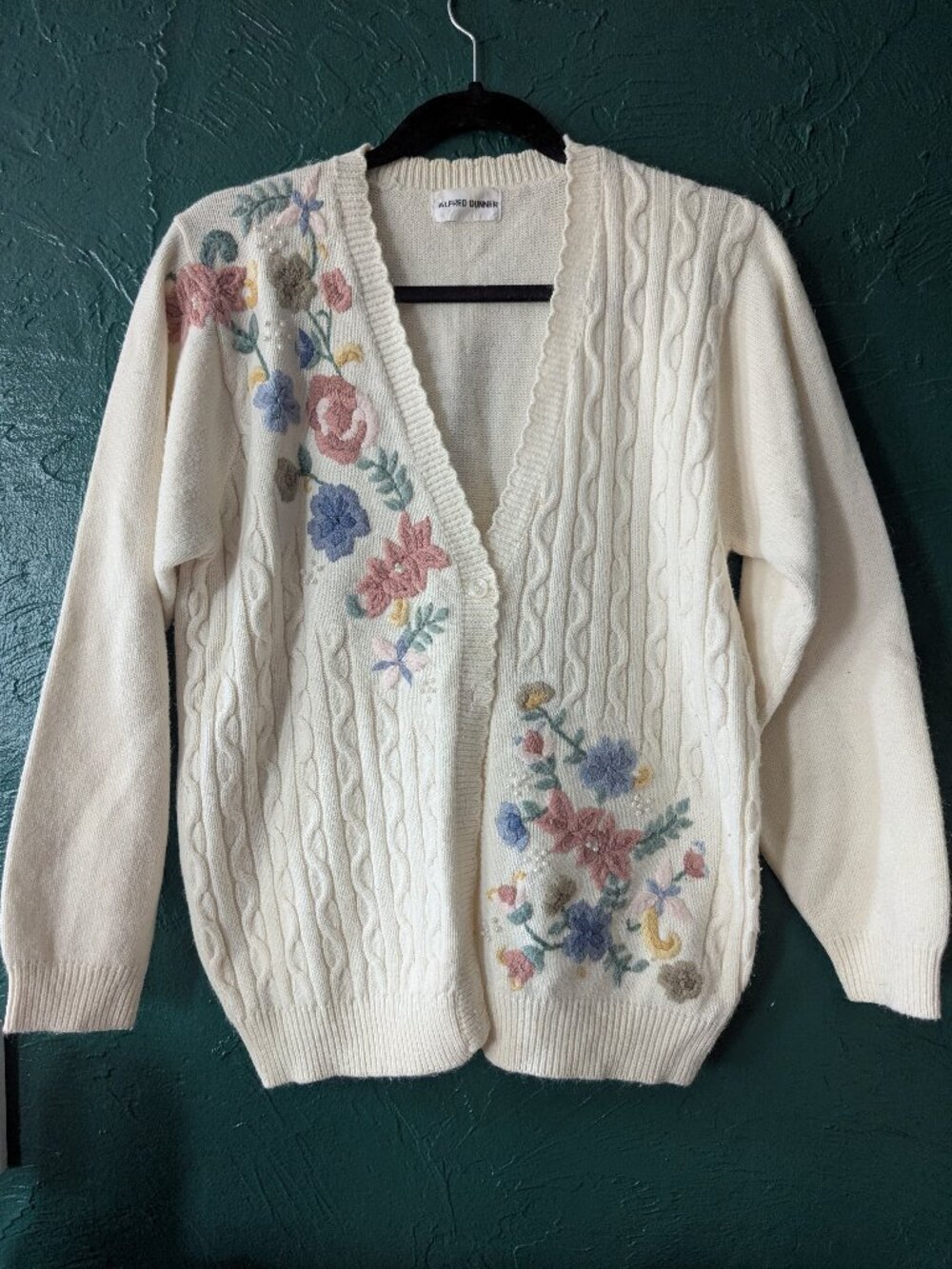Vintage Embroidered Cardigan